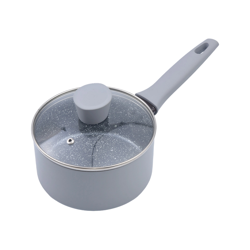Posuda za umak od prešanog aluminija Krem mramor