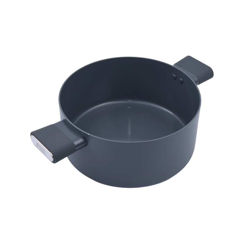 Tepsija od prešanog aluminija Siva keramika