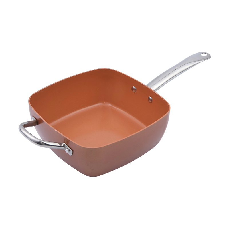 Četverokutna posuda za umak od prešanog aluminija